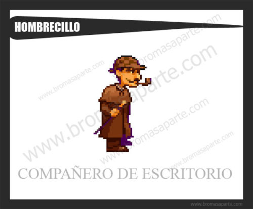 BromasAparte.com - Mascota hombrecillo