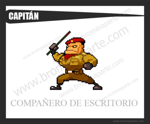 BromasAparte.com - Mascota Capitán