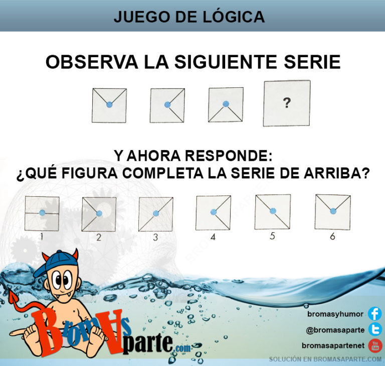 Juego de lógica de completar una serie